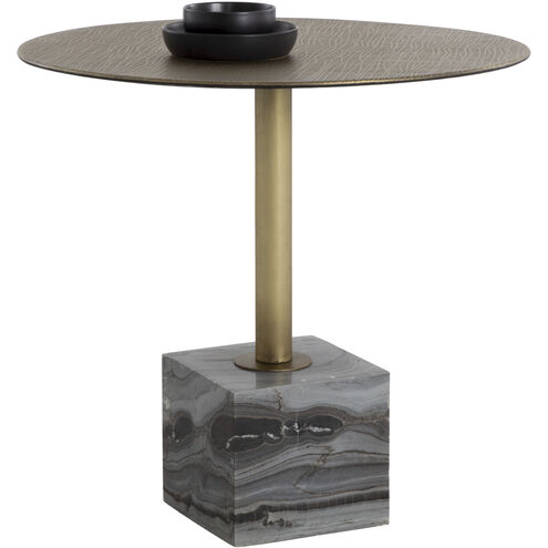 Kata Grey Marble Bistro Table